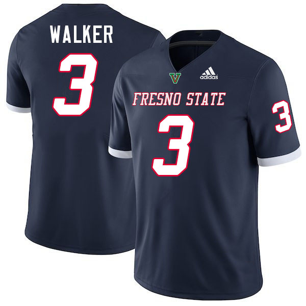 Fresno State Bulldogs #3 Mykal Walker College Football Jerseys,Uniforms-Navy Fresno State Bulldogs #3 Mykal Walker College Football Jerseys,Uniforms-Navy